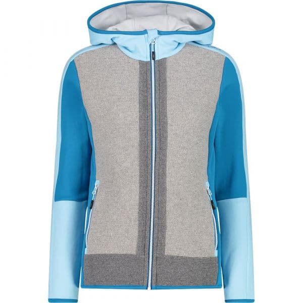 Cmp 33m2176 Jacket Azul,Cinzento L Mulher
