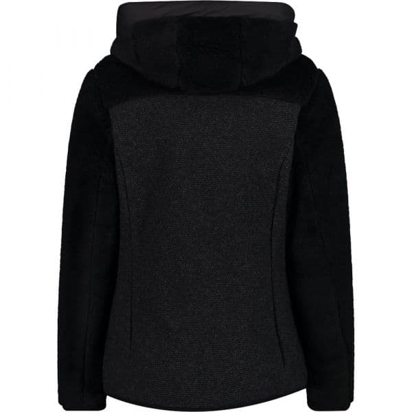 Cmp Hybrid 33m4196 Jacket Preto XL Mulher