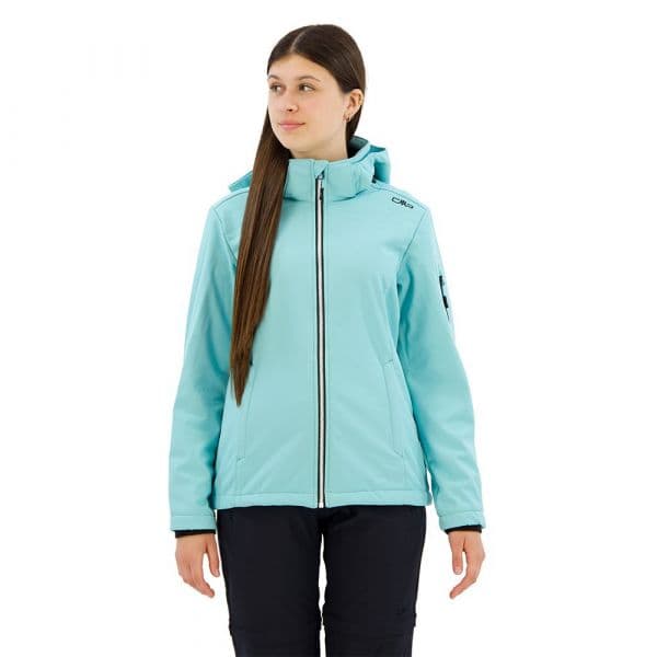 Cmp 39a5006 Softshell Jacket Azul 2XL Mulher