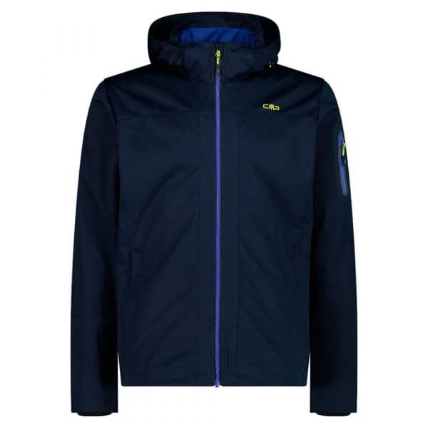 Cmp Zip Hood 39a5027 Softshell Jacket Azul 4XL Homem