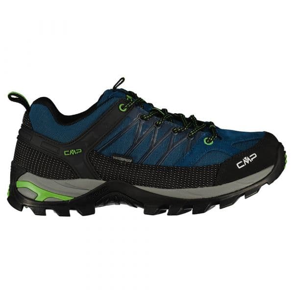 Cmp Rigel Low Wp 3q54457 Hiking Shoes Azul 44 Homem
