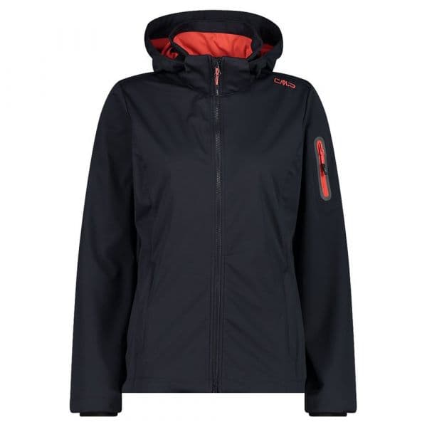 Cmp Light 39a5016 Softshell Jacket Preto 3XL Mulher