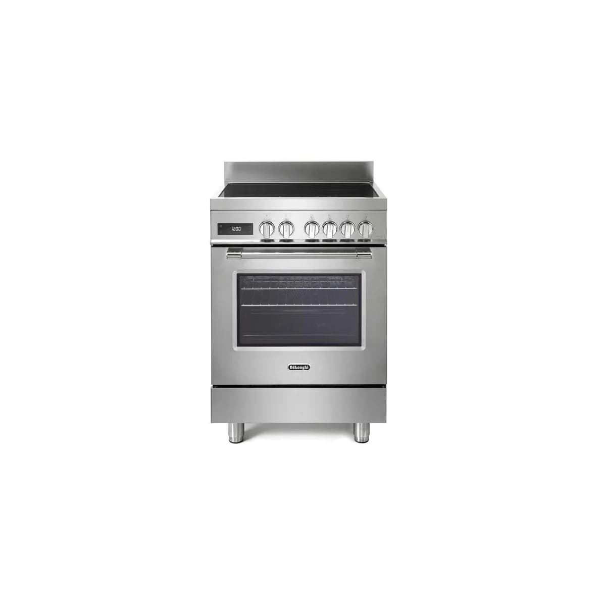 Fogão Elétrico Delonghi Pro 66 Mxl | Placa de indução, Forno elétrico, 74L