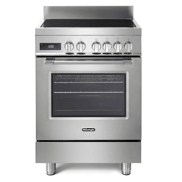 Fogão Elétrico Delonghi Pro 66 Mxl | Placa de indução, Forno elétrico, 74L