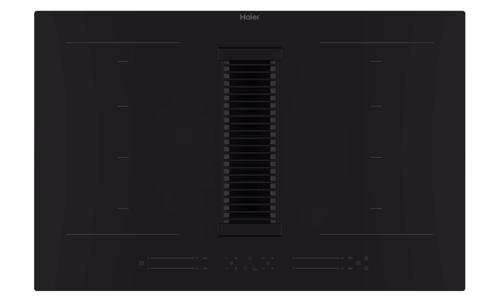 Placa de Indução com Ventilação Haier Haih82mtmcf | 4 Zonas