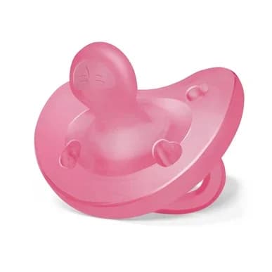 Chicco Chupeta Silicone Physio Soft 12M+ Rosa