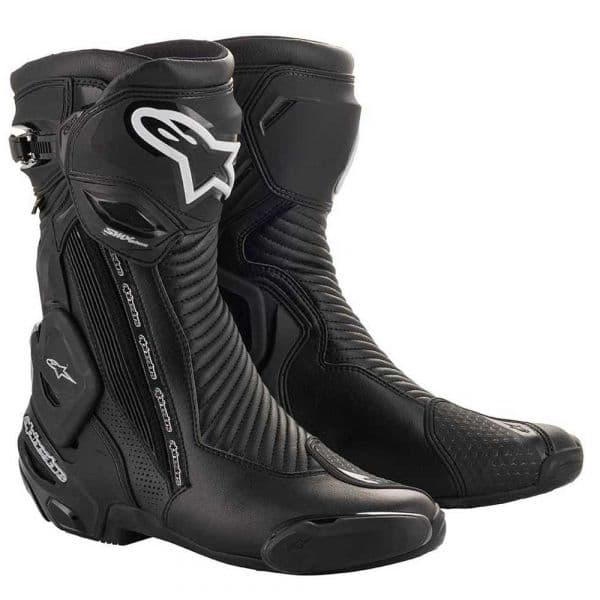 Alpinestars Botas Smx Plus V2 Goretex Black / Silver 43