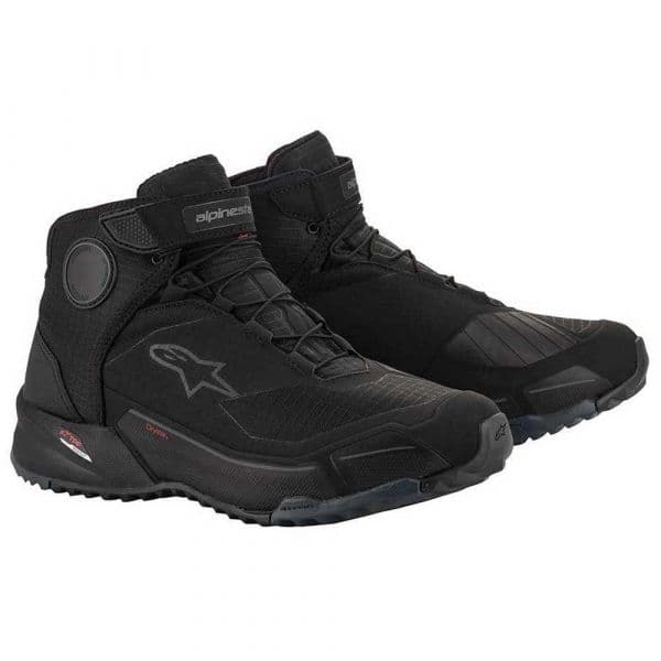 Alpinestars Botas Cr-x Drystar Riding Black / Black 45 1/2
