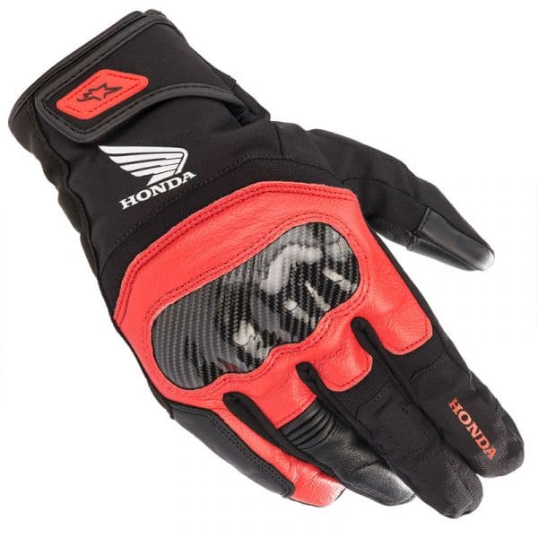 Alpinestars Luvas Honda SMX Z Drystar Black / Red - 3XL - M-200221727