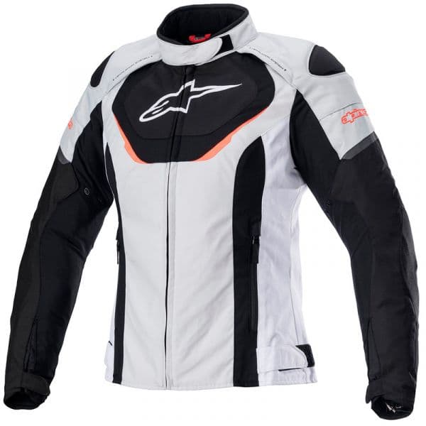 Alpinestars Casacos Stella T-jaws V3 Waterproof Gray Black White 2XL
