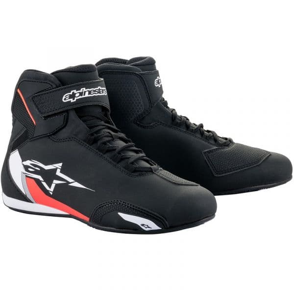 Alpinestars Botas Sektor Black / White / Red Fluo 11.5 (eu 45)