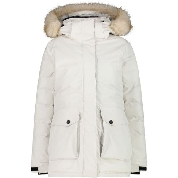 Cmp Zip Hood 32k3206f Parka Beige XL Mulher