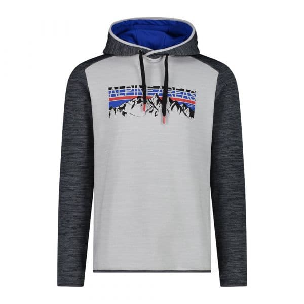 Cmp Fix Hood 32e0187 Hoodie Cinzento M Homem
