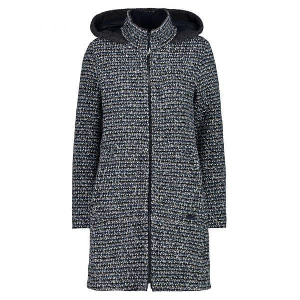 Cmp Coat Fix Hood 32m1636 Jacket Azul XS Mulher