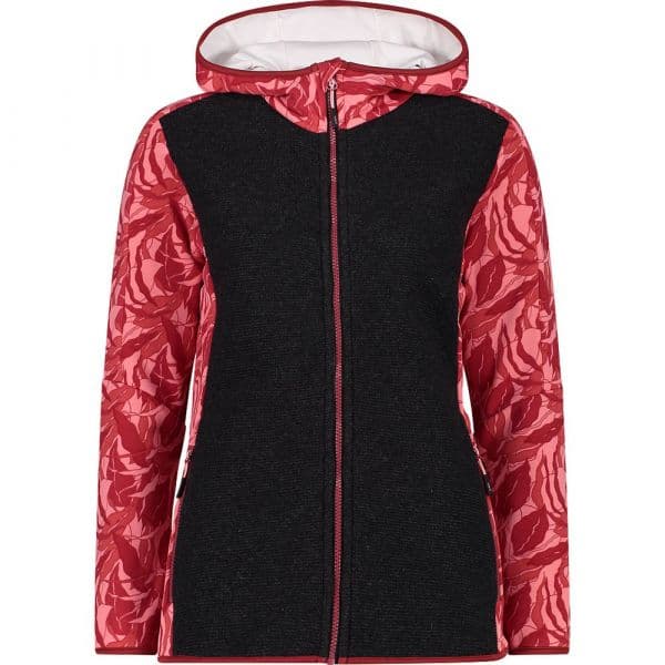 Cmp Fix Hood 32m2086 Jacket Vermelho XL Mulher