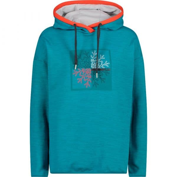 Cmp Sweat Fix Hood 32e0466 Hoodie Azul XS Mulher