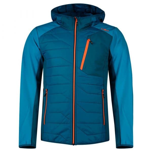 Cmp Fix Hood 31a0897 Jacket Azul M Homem