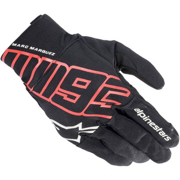 Alpinestars Luvas MM93 Aragon Black / Bright Red XL