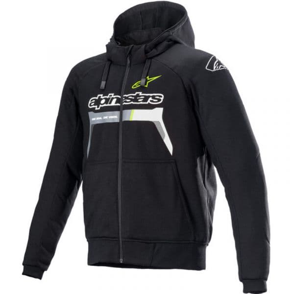 Alpinestars Casacos Chrome Ignition Black Yellow Fluo L