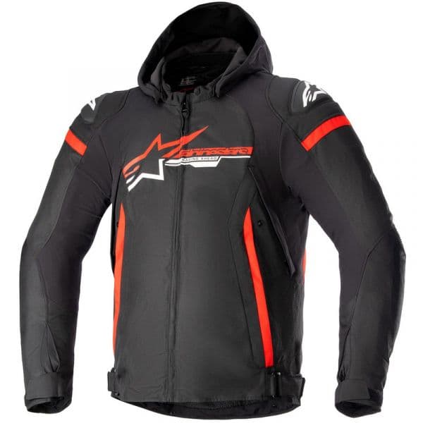Alpinestars Casaco Zaca Waterproof Black / Bright Red / White M