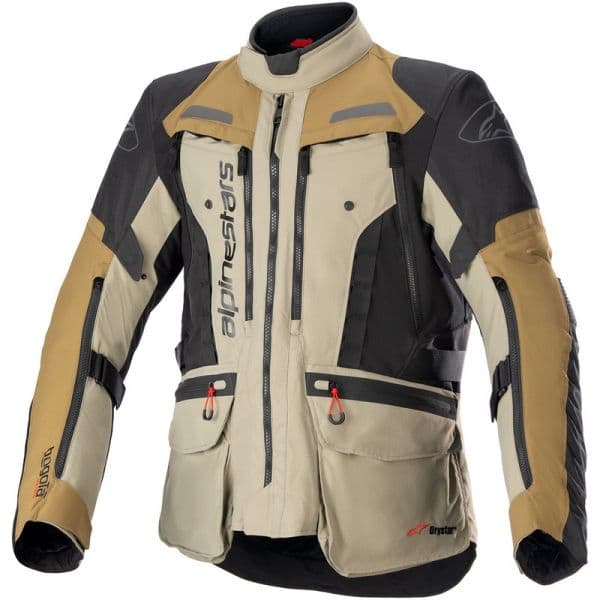 Alpinestars Casaco Bogotá Pro Drystar Vetiver / Military Olive / Yellow Fluo M
