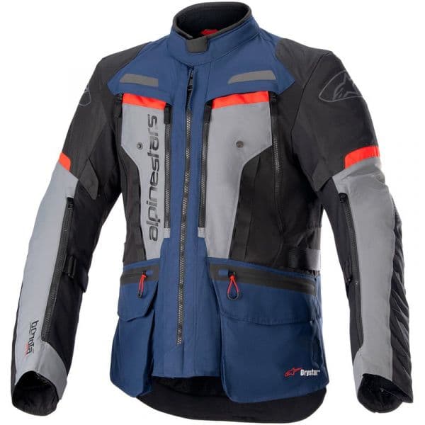 Alpinestars Casaco Bogotá Pro Drystar Dark Blue / Black / Bright Red S