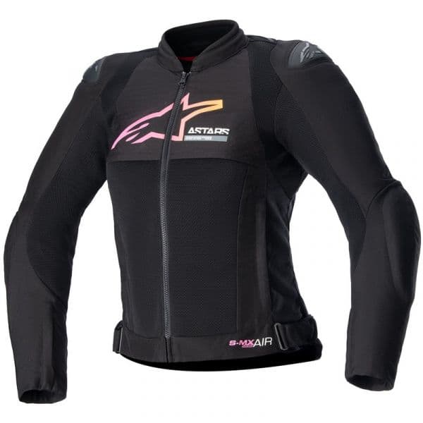 Alpinestars Casaco Stella Smx Air Lady Black / Yellow / Pink L