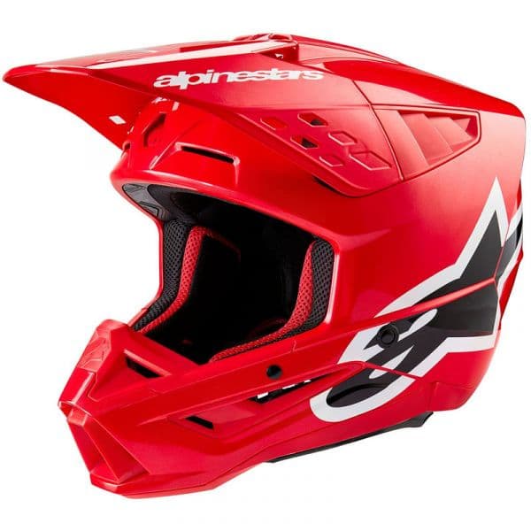 Alpinestars Capacete S-M5 Corp Bright Red S