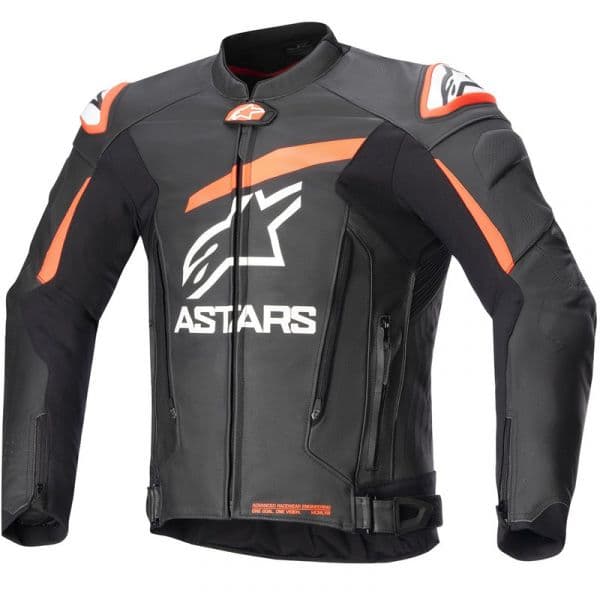 Alpinestars Casaco Gp Plus V4 Black / Red Fluo / White 56