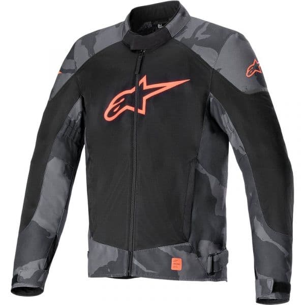 Alpinestars Casaco T-SP X Superair Gray Camo / Red Fluo S