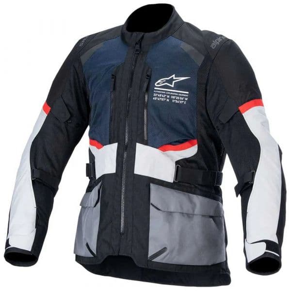 Alpinestars Casaco Andes Air Drystar® Deep Blue / Black / Ice Grey 3XL