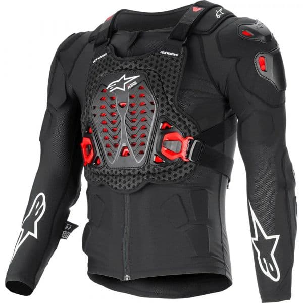 Alpinestars Camiseta de Proteção de Manga Comprida Bionic XTR Plasma Black / Red / White XXL