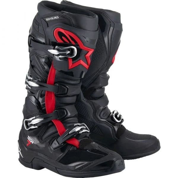 Alpinestars Botas Off-road Tech 7 Black Red Fluo 11