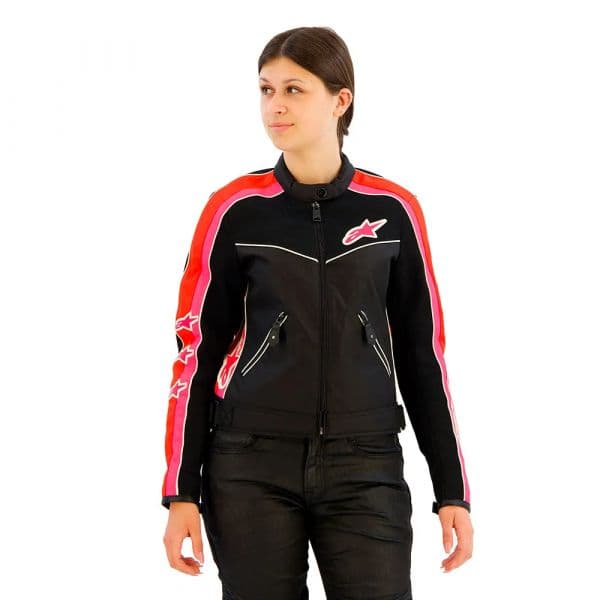 Alpinestars Casaco Stella T-Dyno Air Lady Black / Bright Red / Fuchsia L