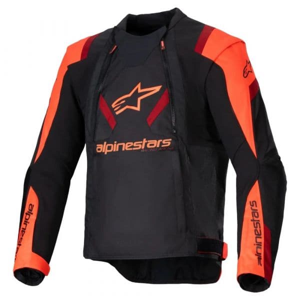 Alpinestars Casaco T-Stunt Air Black / Red Fluo / Dark Red L