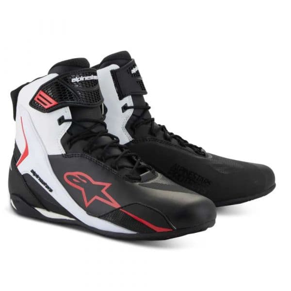 Alpinestars Sapatos Faster-4 Black / White / Red 13