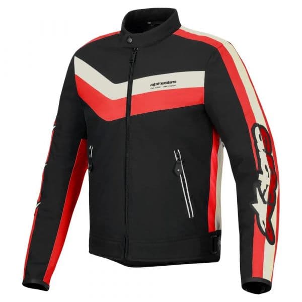 Alpinestars Casaco T-Dyno WR Black / Bright Red / Ecru L