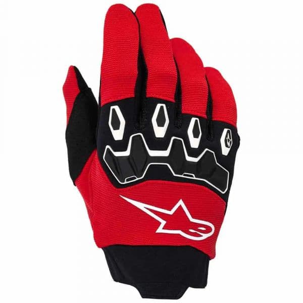 Alpinestars Luvas Full Bore V2 Junior Bright Red / Black M