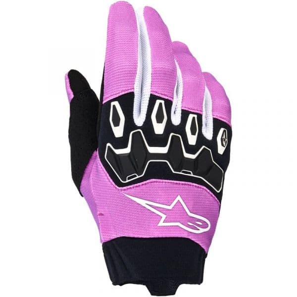 Alpinestars Luvas Off-road Stella Full Bore V2 Violeta / Branco / Preto XL