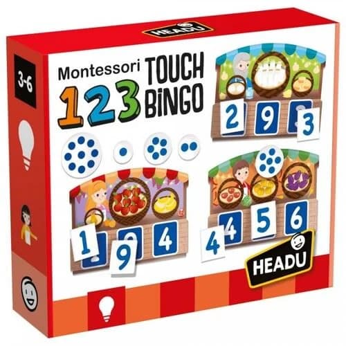 123 Touch Bingo Montessori - Headu