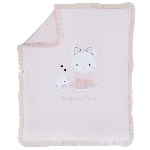 Chicco Manta Carrinho de Bebé com Capa Removível Com Folhos