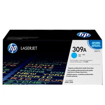 Toner HP 309A Azul Q2671A 4000 Pág.