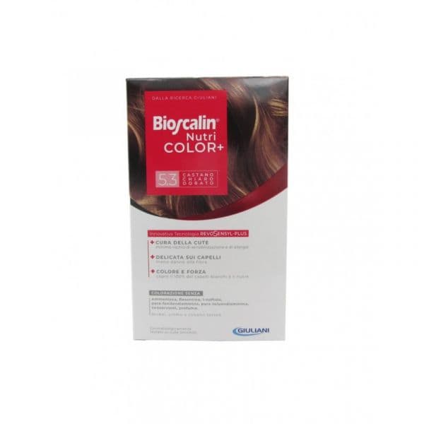 Bioscalin Nutri Color+ Tom 5.3 Castanho Claro Dourado