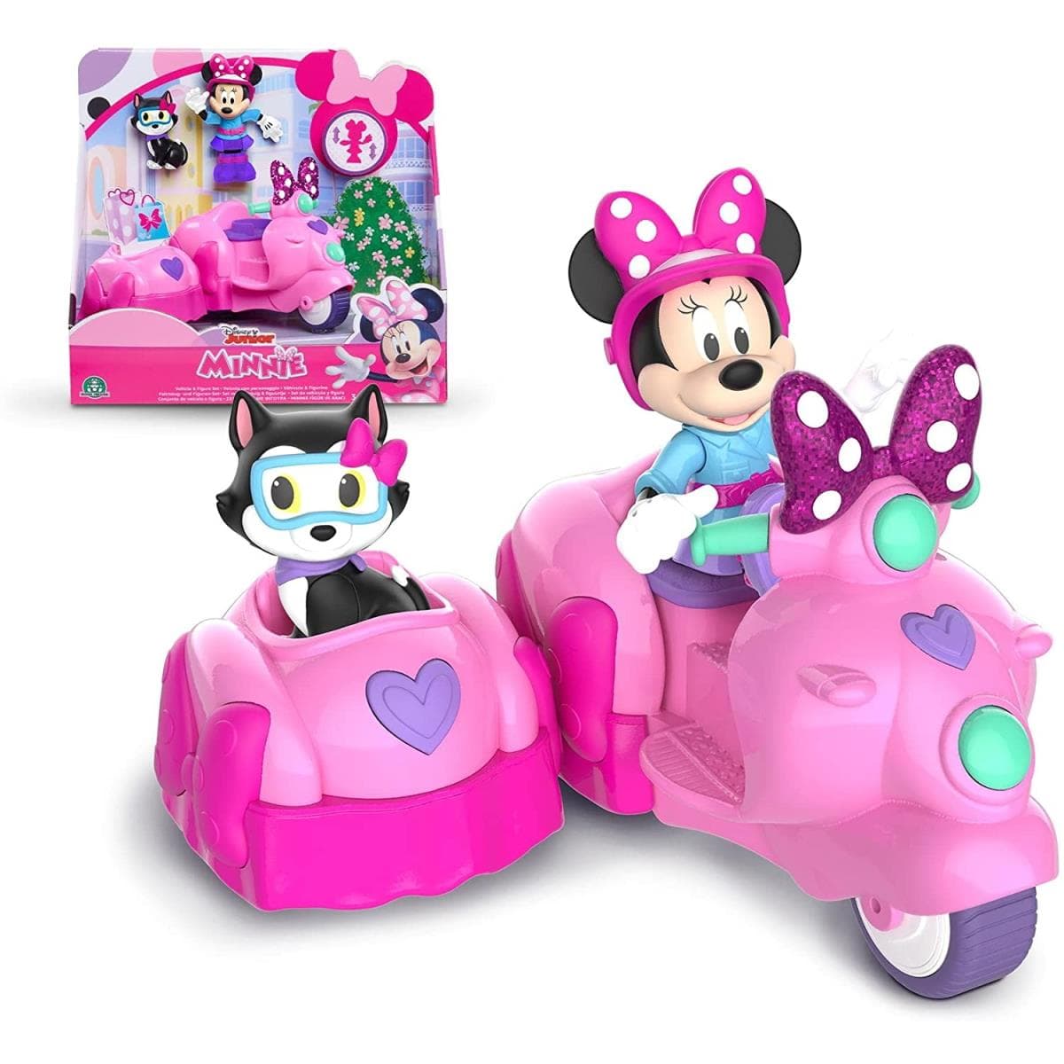 Figura Articulada + Viatura - Minnie