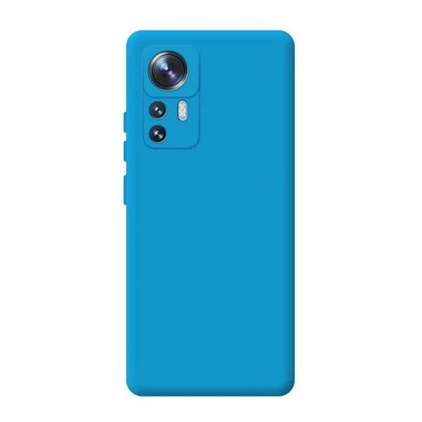 Capa Silicone Líquido Xiaomi Mi 12 Pro Azul - 15726483