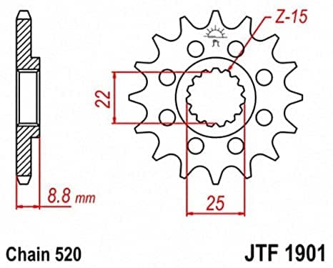 PINHAO JTF1901-13D (KTM 125/250/300)