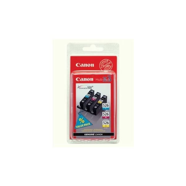 Tinteiro Canon CLI-526 Pack de Cores - 4541B009