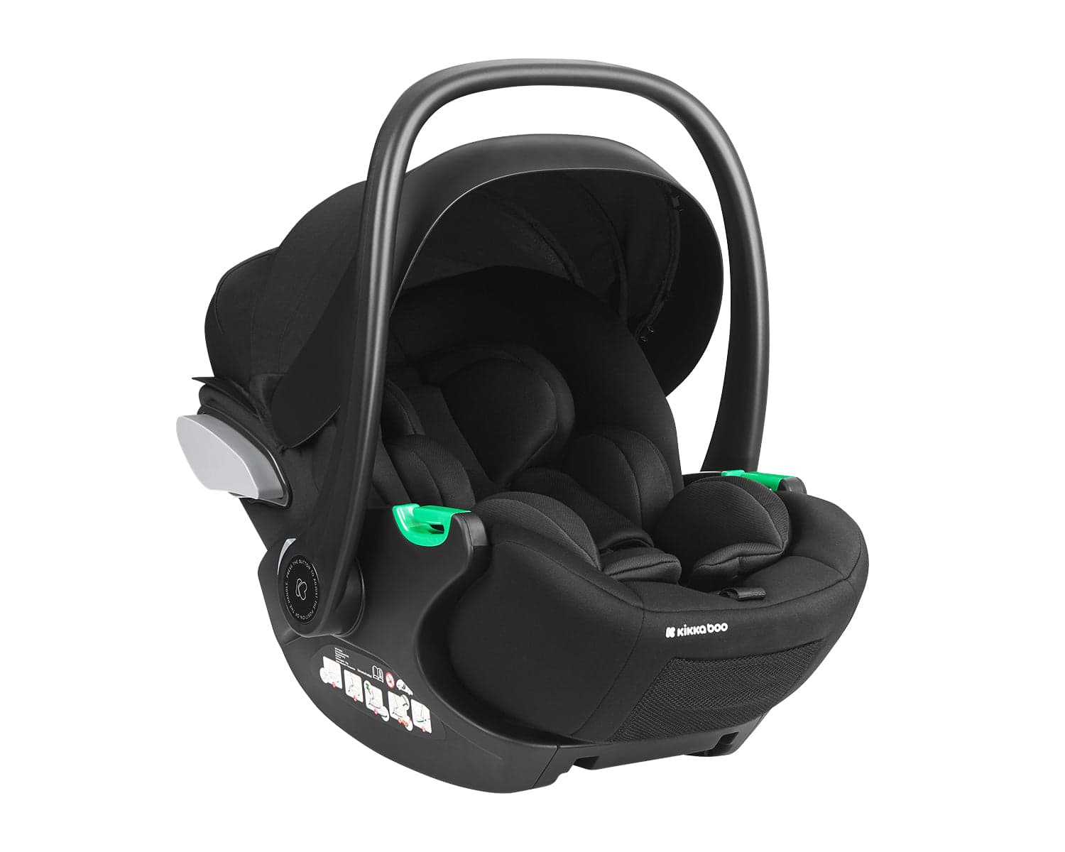 Cadeira auto 40-87 cm i-Trail i-SIZE Black (Kara, Lanah, Thea, Tiffany) Kikkaboo
