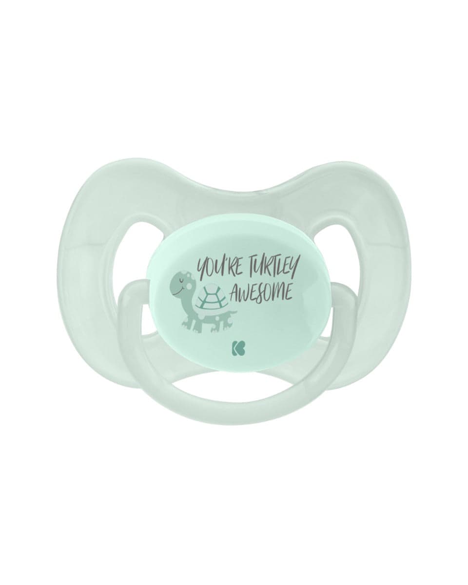 Chupeta Turtley Awesome Mint 0-6 meses Kikkaboo