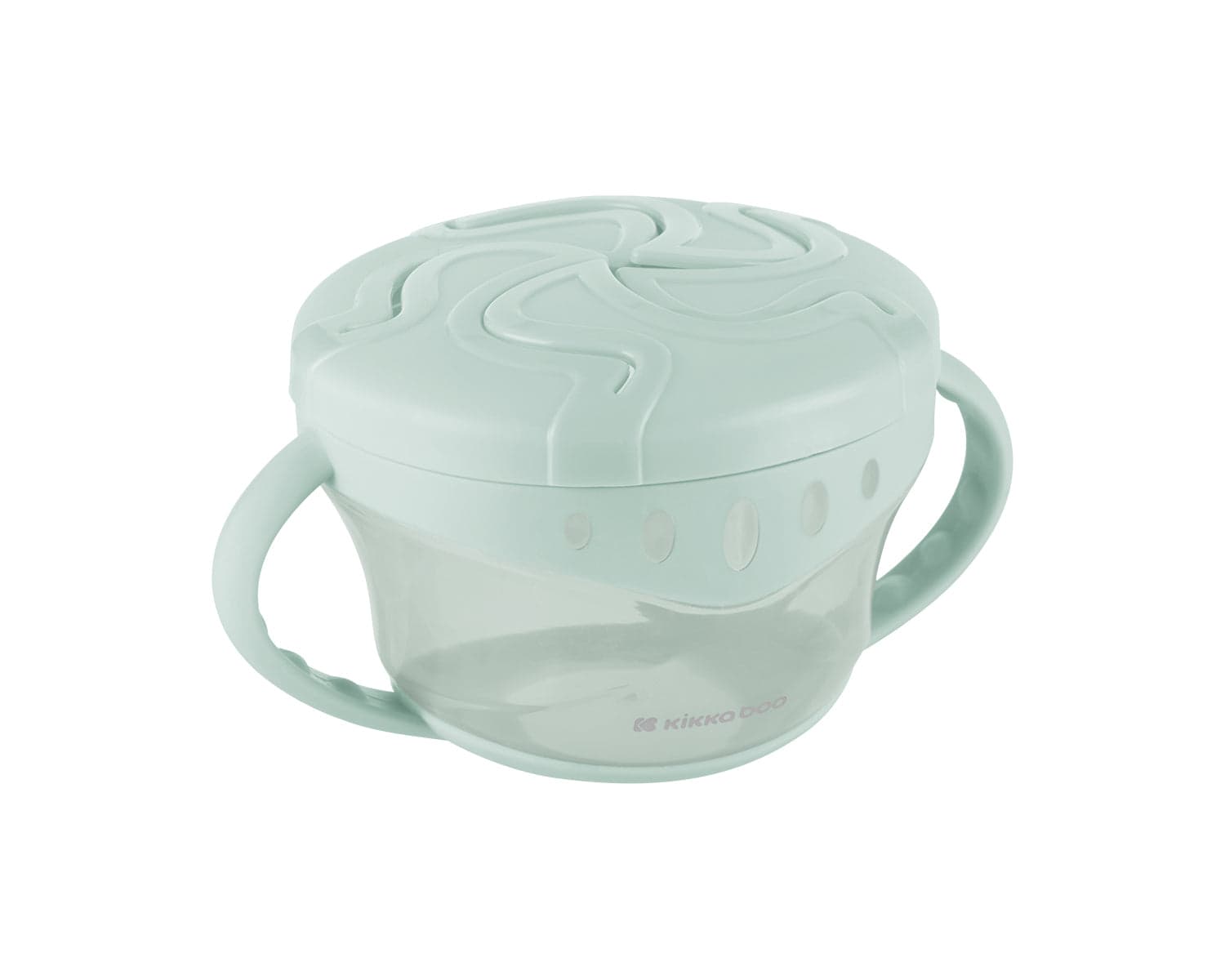 Tigela de lanche de Mint para um lanche saudável Kikkaboo